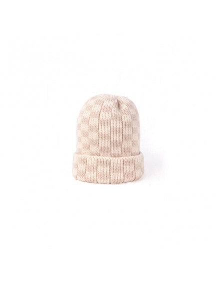 Squares Bennies Ivory Hat 2