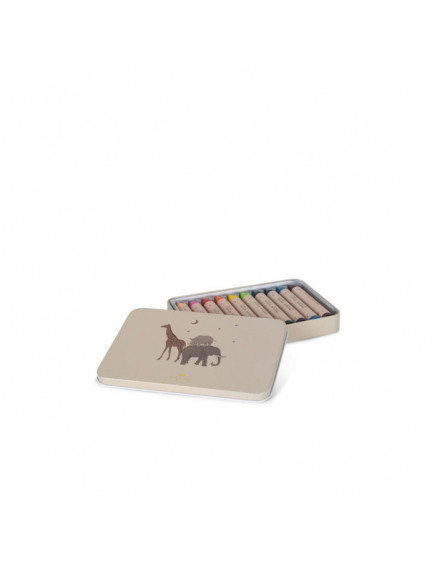 Bees Wax Crayons x10 Safari 3