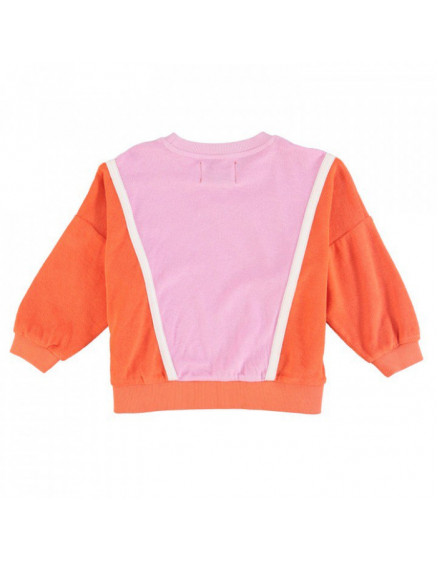 Sweatshirt Orange & lavender 3