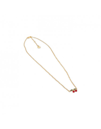 24K Gold Plating Cherry Necklace 3Y+