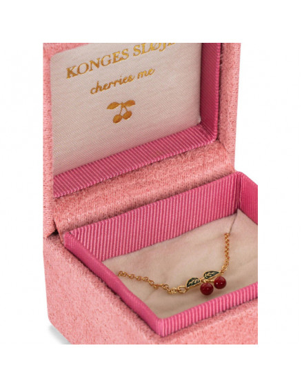 24K Gold Plating Cherry Necklace 4