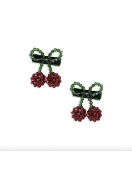 2 x Pack Cherry Hair Clip 3