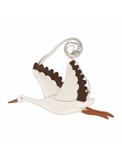 Toto Purse Stork Off White Leather