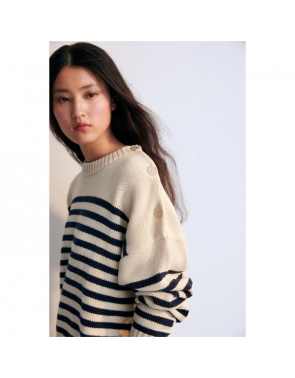 Pyrgos Woman Jumper Cobalto