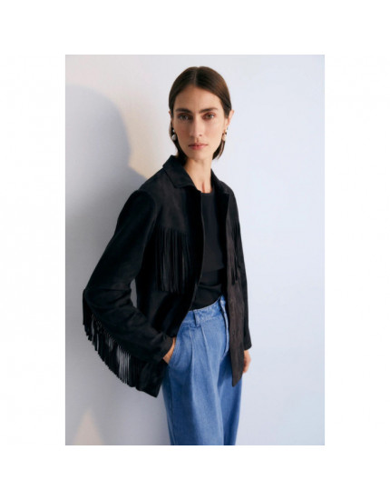 Hydra Woman Jacket Caviar