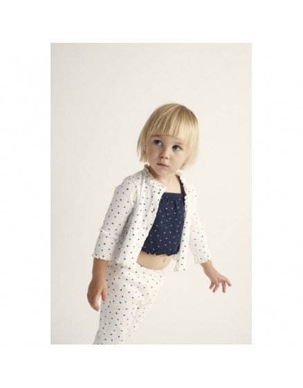 Neus Ivory Blue Baby Leggings 2