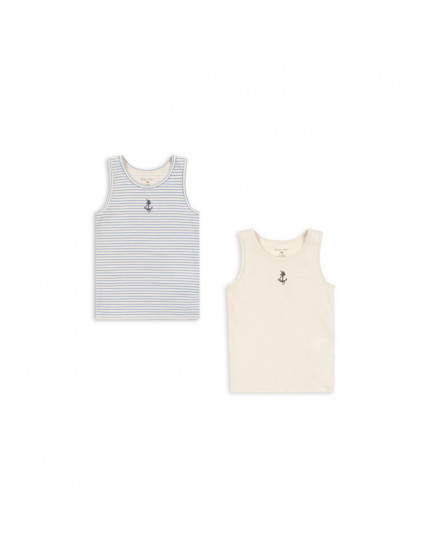 2 x Майки Tank Boy MOSS GREEN/ICE GREEN