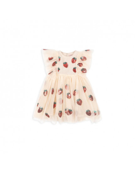Yvonne Frill Strawberry Dress