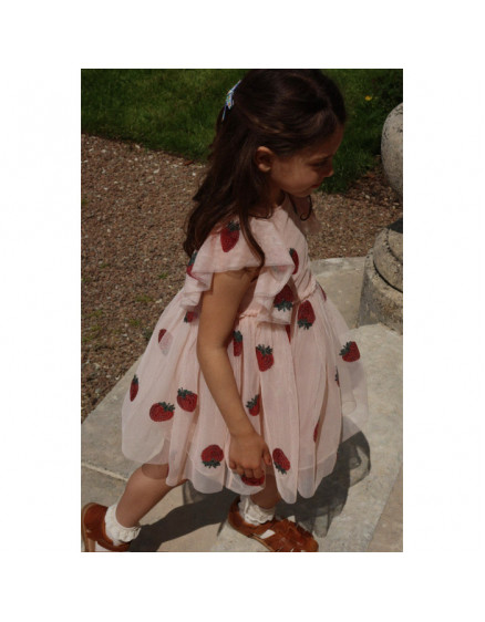 Yvonne Frill Strawberry Dress 3