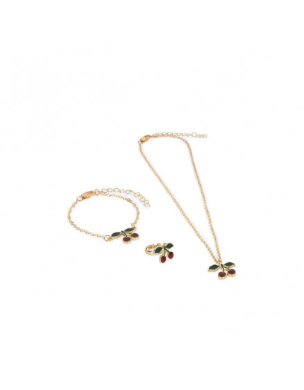 Jewellery set Cherry Gold 4