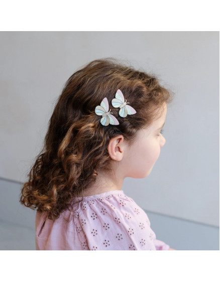 2 х Заколки Stripe Butterfly 2