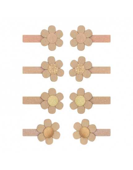 8 x Daisy Mini Clips