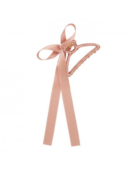 Ribbon Wrapped Claw Clip