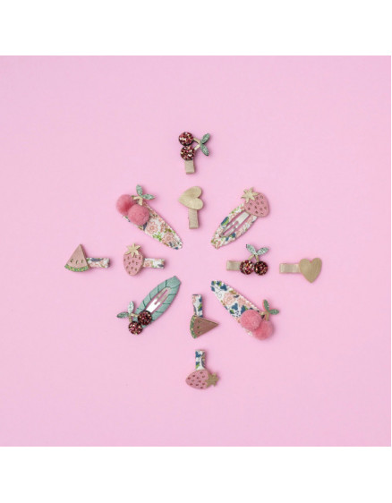 8 x Fruit Mini Clips 3