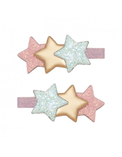 2 х Layered Star Clips