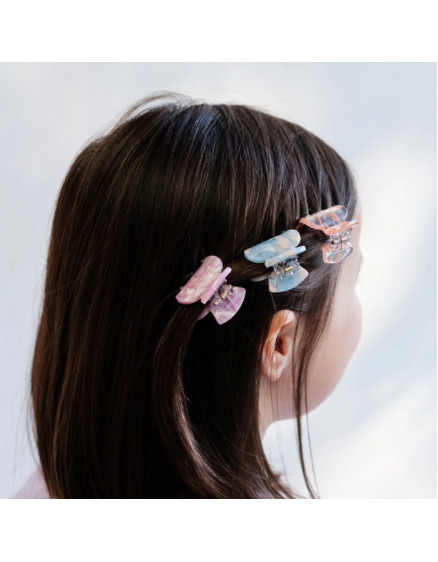 3 x Mixed Acetate Claw Clips 3