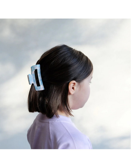Large Claw Clip - Blue 8 cm 2