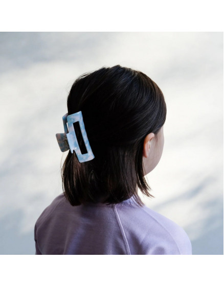 Large Claw Clip - Blue 8 cm 3