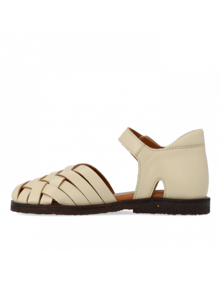 Braid Sandal with Buckle Buttermilk 3