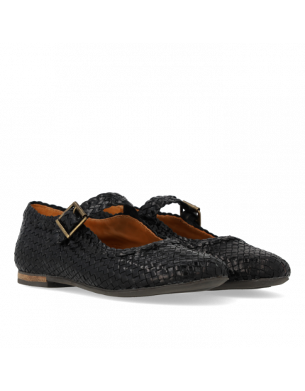 Braided Ballerina Black
