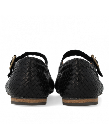 Braided Ballerina Black 4