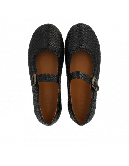 Braided Ballerina Black 3