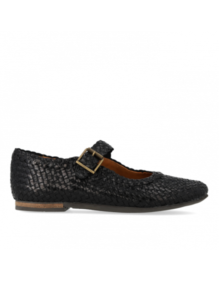 Braided Ballerina Black 2