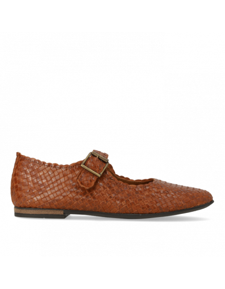 Braided Ballerina Tan 3