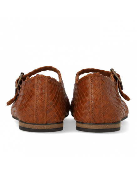 Braided Ballerina Tan 5