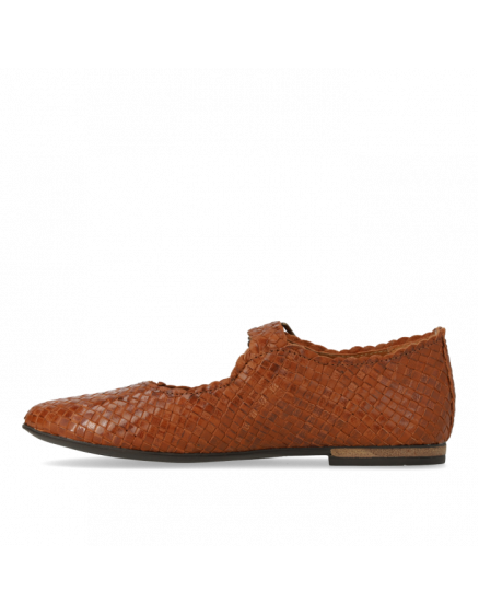 Braided Ballerina Tan 2
