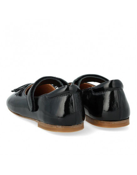 Туфлі Ballerina with Bow & Velcro Black 4