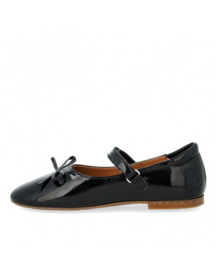 Ballerina with Bow & Velcro Black 3