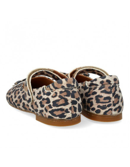 Ballerina with Bow & Velcro Leopard 4