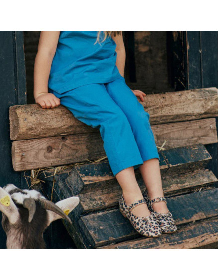 Ballerina with Bow & Velcro Leopard 3