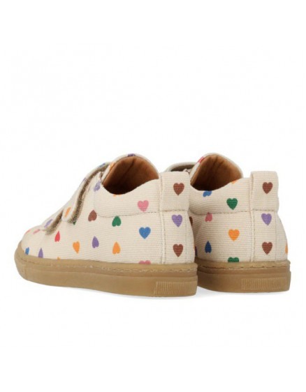 Canvas With Velcro Heart Sneaker 5