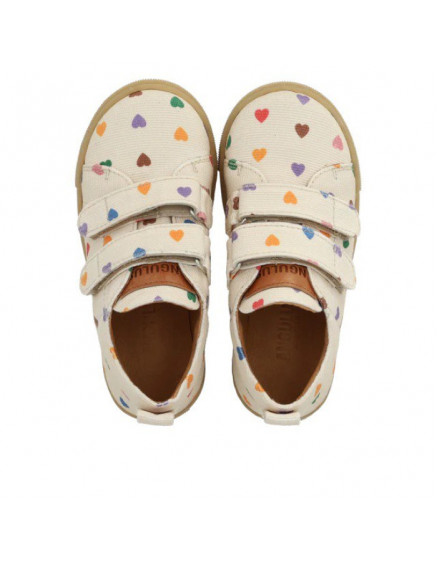 Canvas With Velcro Heart Sneaker 6