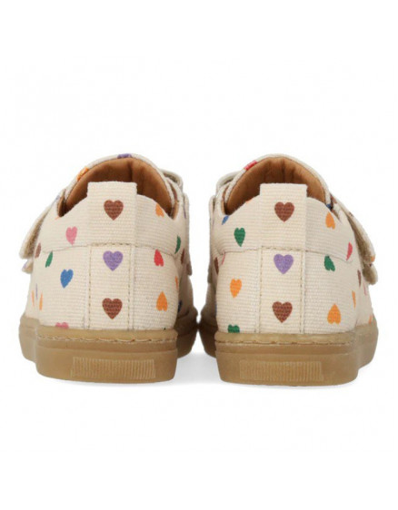 Canvas With Velcro Heart Sneaker 3