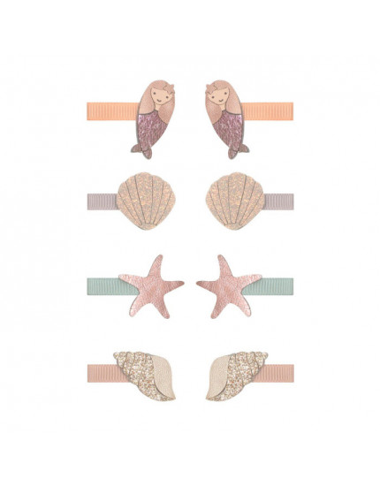 8 х Mermaid Mini Clips