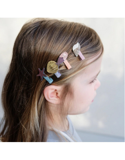 8 х Mermaid Mini Clips 2