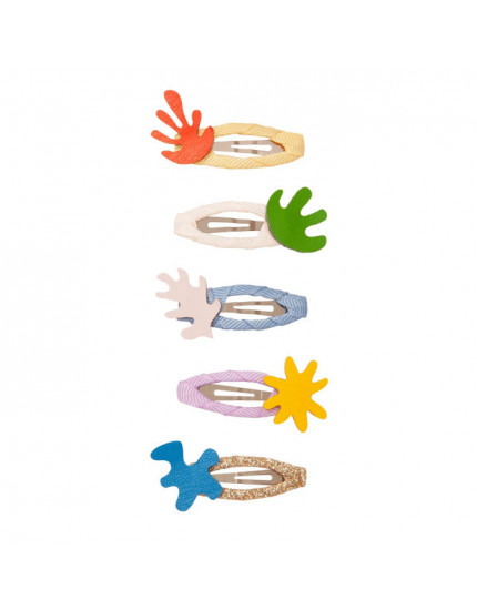 5 х Abstract Shape Mini Clic Clacs 36M+