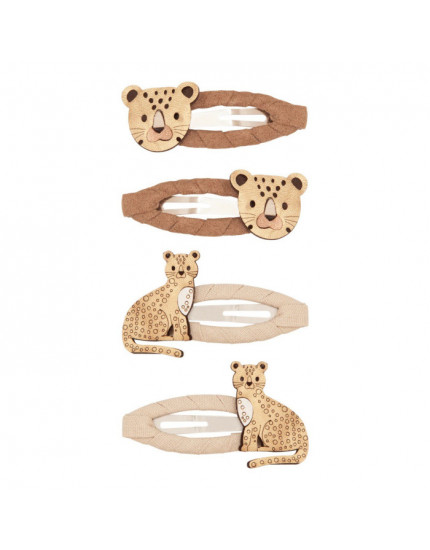 4 х Larry Leopard Clic Clacs