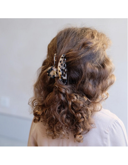 Large Leopard Claw Clip 8 cm 3