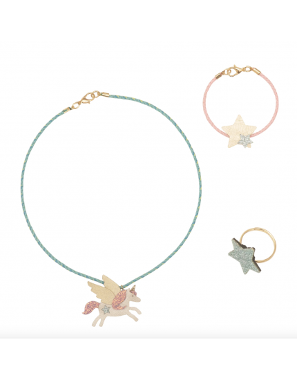 Flying Unicorn Jewellery Set