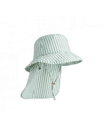 Damona Stripe Sun Hat Peppermint