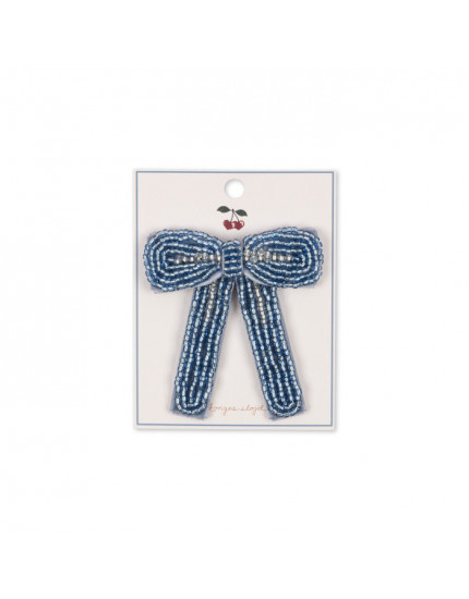 Celebration Pearl Bow Hair Clip 3Y+