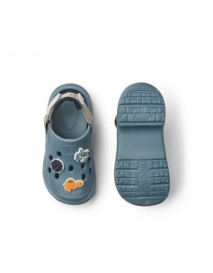 Milas Whale Blue Sandals 3
