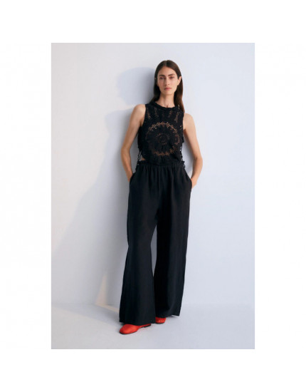 Hera Woman Pant Caviar