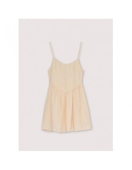 Hera Woman Short Dress Macadamia 4