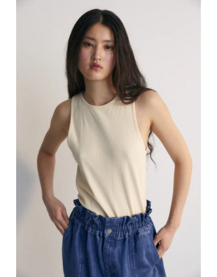 Orfeo Woman Top Macadamia