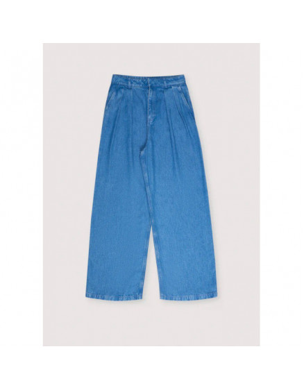 Micenas Woman Pant Mid Blue Denim 2